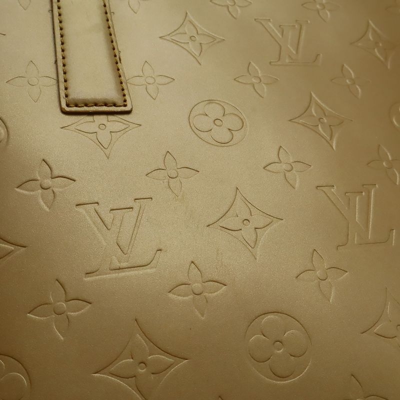Louis Vuitton Monogram Matt Stockton Tote Bag Shoulder Bag Shoulder Tote Ambre
