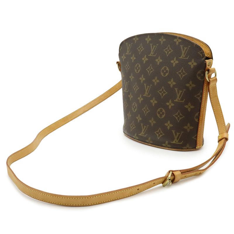 Louis Vuitton Monogram Drouot Shoulder Bag Crossbody M51290