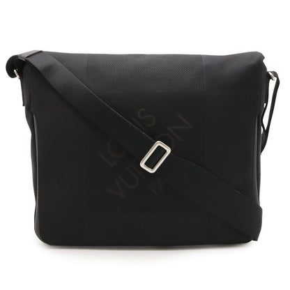 Louis Vuitton Damier Geant Mess Ager Shoulder Bag Crossbody Canvas Noir Black