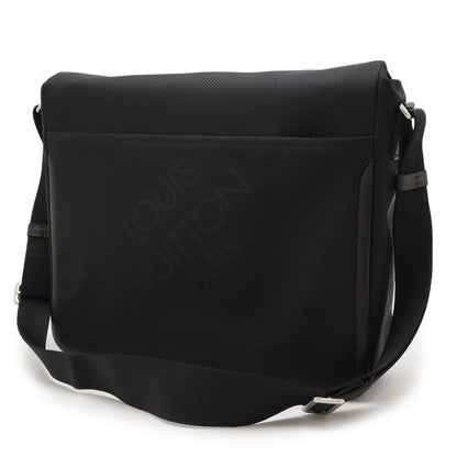 Louis Vuitton Damier Geant Mess Ager Shoulder Bag Crossbody Canvas Noir Black