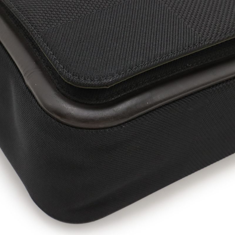 Louis Vuitton Damier Geant Mess Ager Shoulder Bag Crossbody Canvas Noir Black