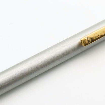 Cartier Ballpoint Pen Santos de Cartier St150192 Steel Metal Silver Gold