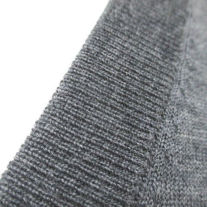 Prada P25e97 2016 Long Sleeve Cardigan Knit 38 Ash Grey Made in Italy Ribbon