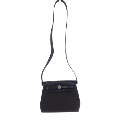 Hermes Herbag Her Bag Zip Mini Shoulder Vash Hunter Toile