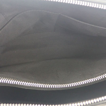 Fendi Visible Medium 8 Bl146 2-Way Bag Shoulder Calfskin Black Silver