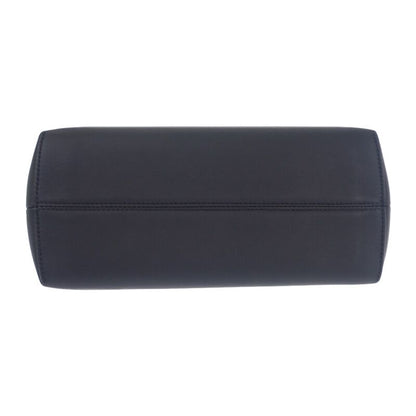 Fendi Visible Medium 8 Bl146 2-Way Bag Shoulder Calfskin Black Silver
