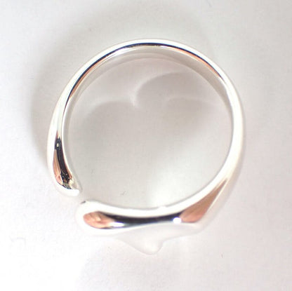 Tiffany & Co Ag925 Full Heart Ring No 10 j108-22