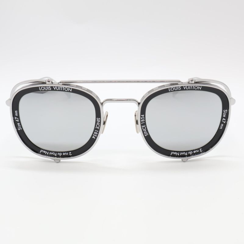 Louis Vuitton 24 Years Z2213u 9sl LV Super Vision Metal Pilot Square 4728 145