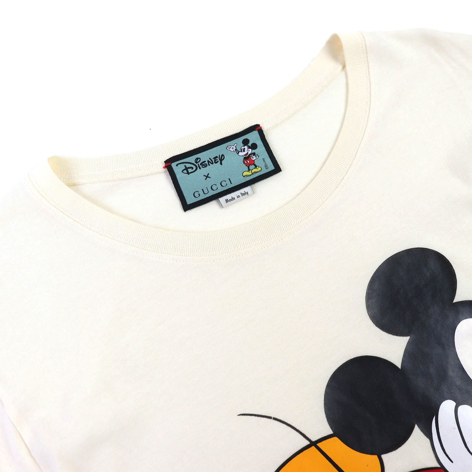 Excellent Condition Gucci×disney Gucci×disney 20ss 492347 100% Cotton Logo