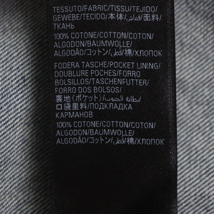 Excellent Condition Balenciaga 704527 Deconstructed Panelled Denim