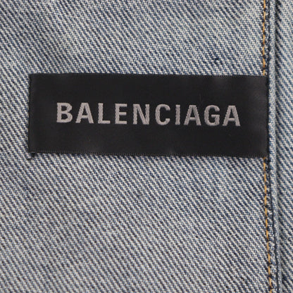 Excellent Condition Balenciaga 704527 Deconstructed Panelled Denim