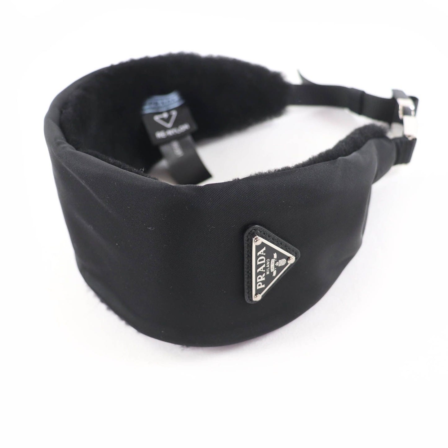 Excellent Condition Prada 1ie020 Re Nylon Hair Band Hair Accessory