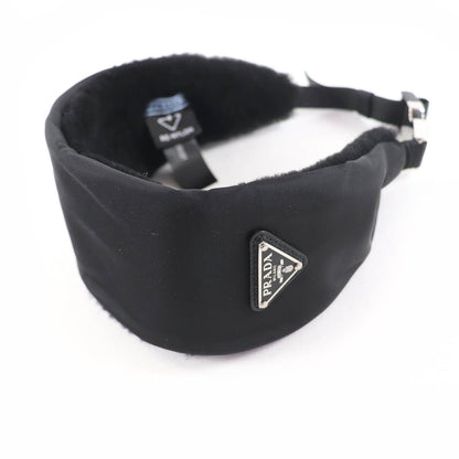 Excellent Condition Prada 1ie020 Re Nylon Hair Band Hair Accessory