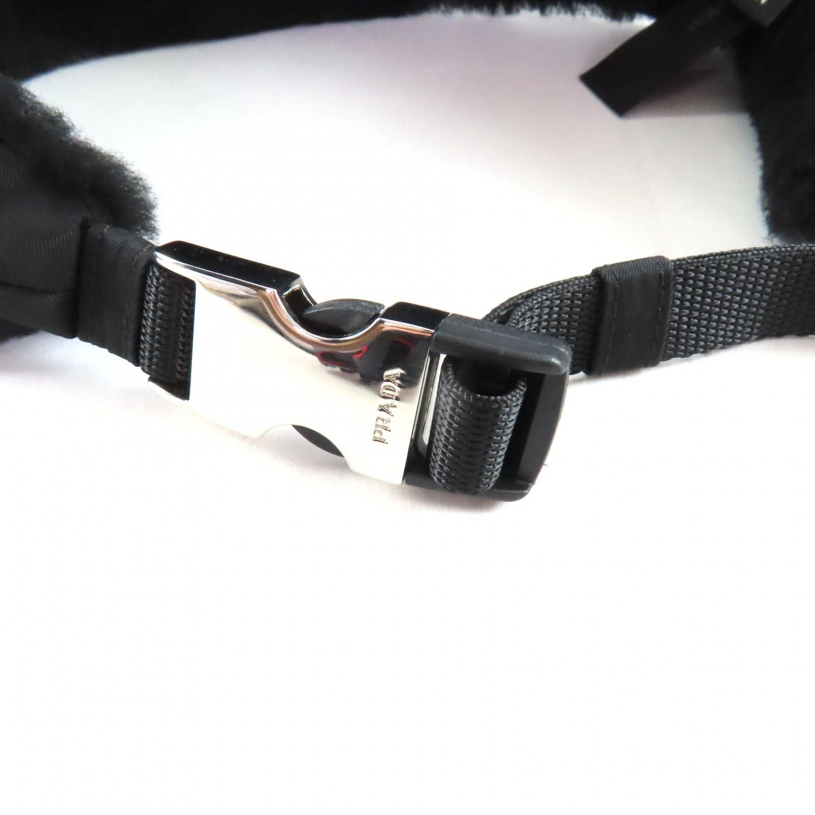 Excellent Condition Prada 1ie020 Re Nylon Hair Band Hair Accessory