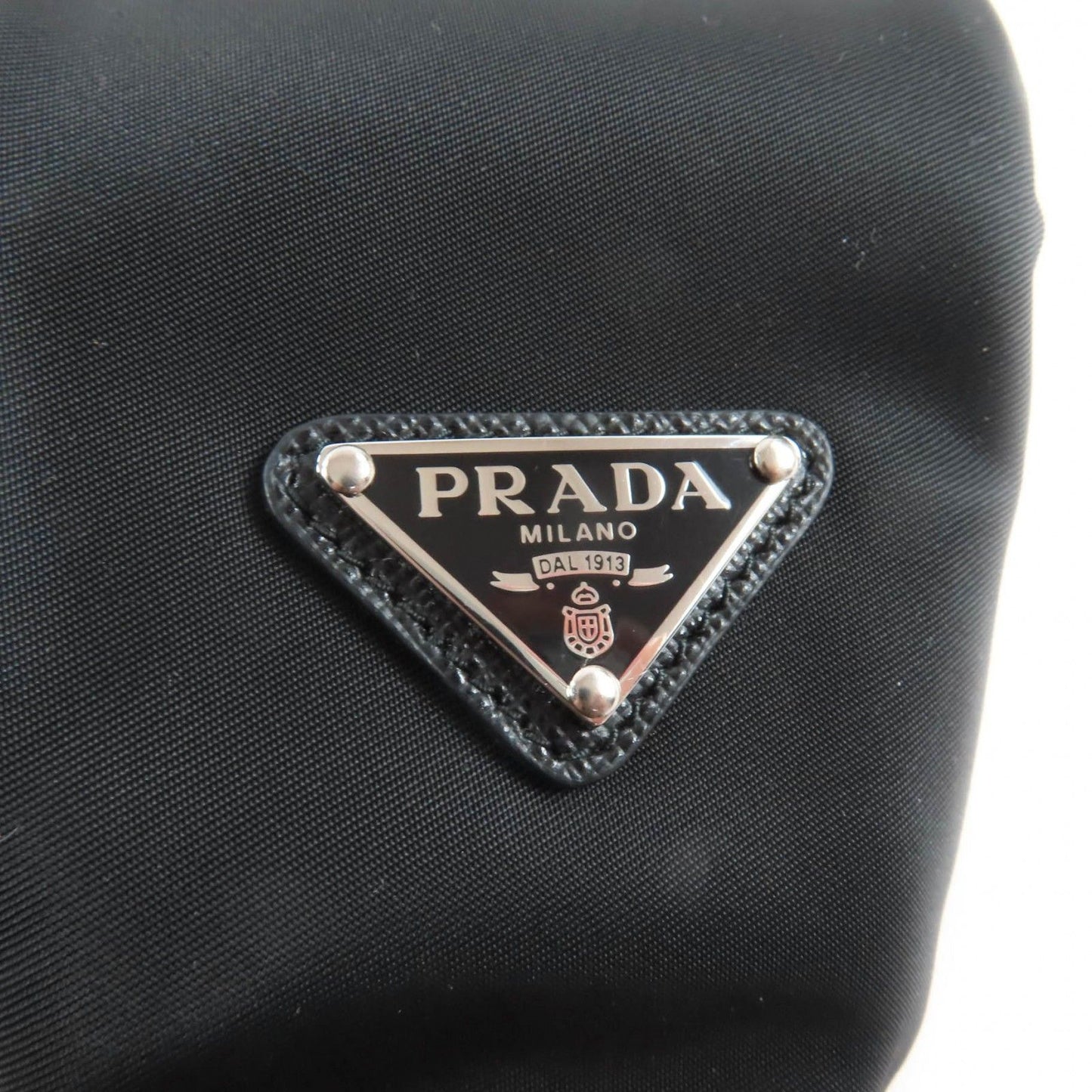 Excellent Condition Prada 1ie020 Re Nylon Hair Band Hair Accessory