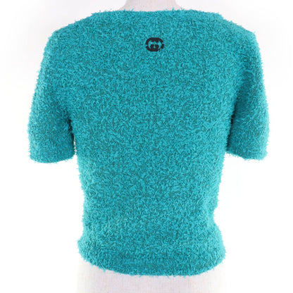 Excellent Condition Gucci 618060 Cotton Interlocking G Cropped