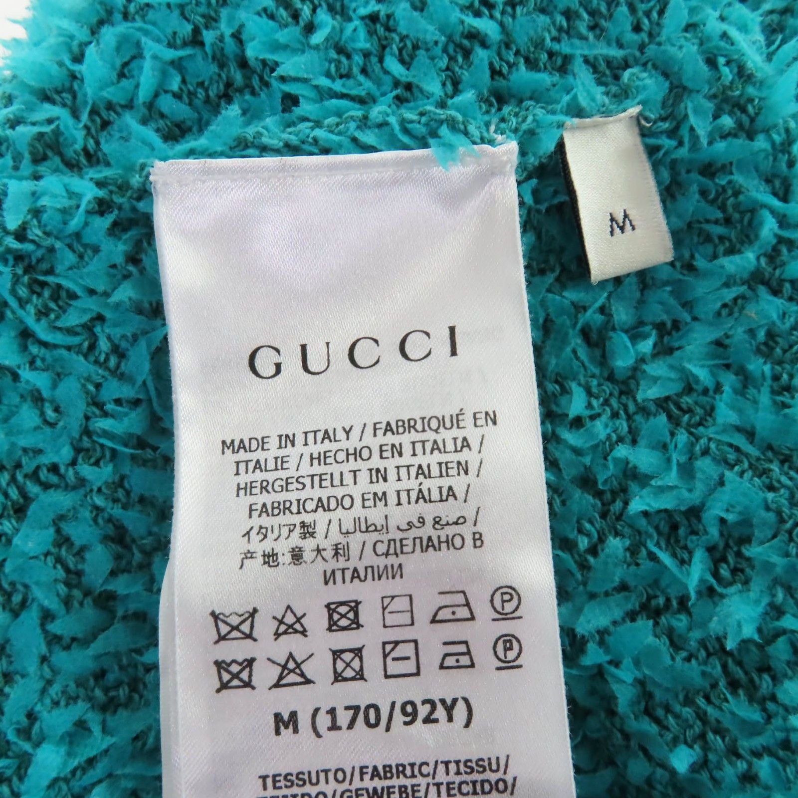 Excellent Condition Gucci 618060 Cotton Interlocking G Cropped