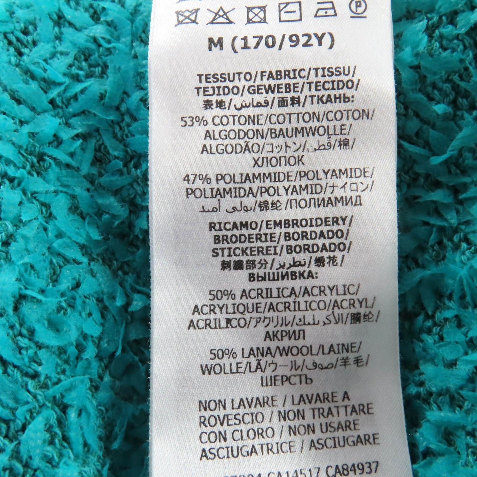 Excellent Condition Gucci 618060 Cotton Interlocking G Cropped