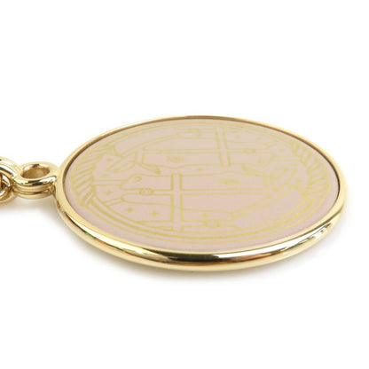 Hermes Pendant Necklace Medaille Cadrige GM