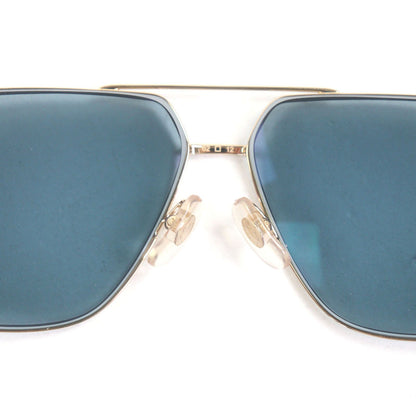 Excellent Condition Cartier Ct0111s 2c Two Bridge Sunglass Es Gold Blue