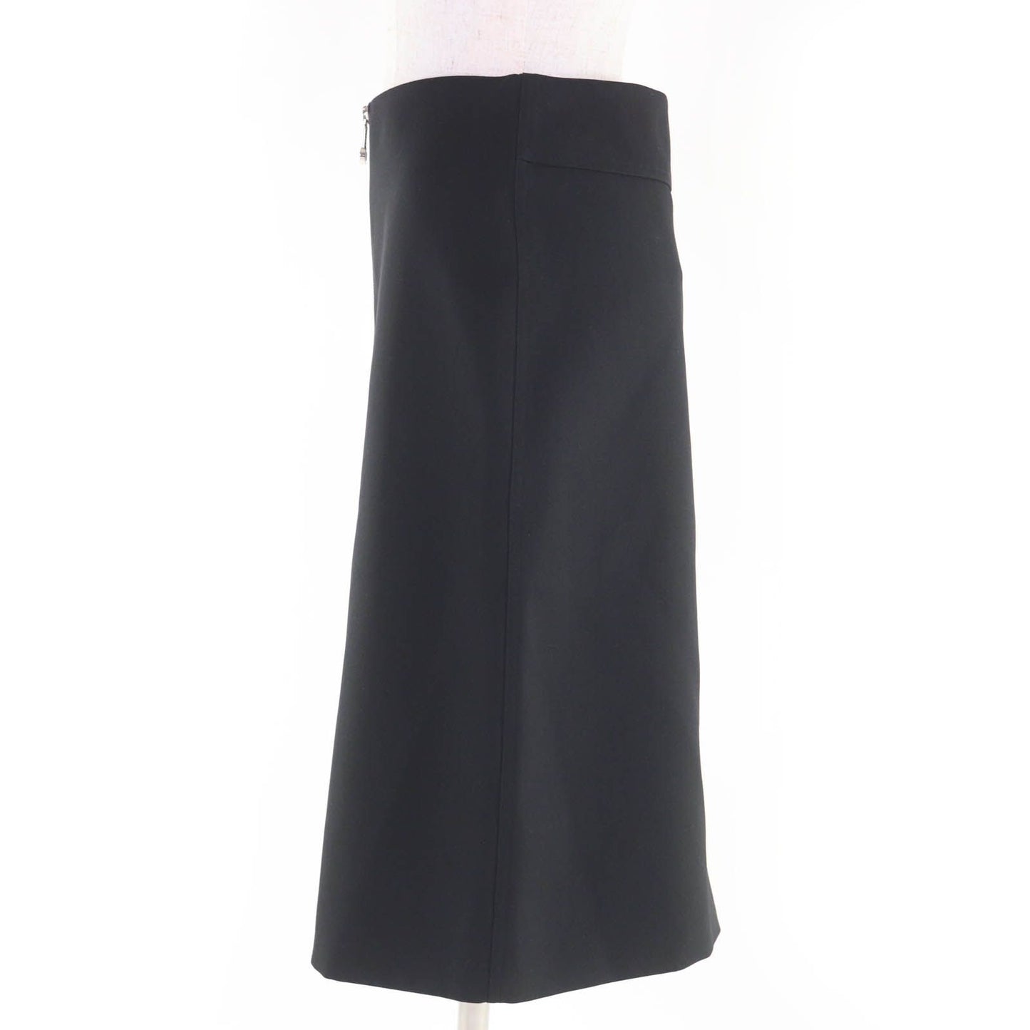 Excellent Condition Hermes 21aw 100% Wool Silver Hardware Front Zip