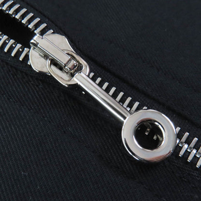 Excellent Condition Hermes 21aw 100% Wool Silver Hardware Front Zip