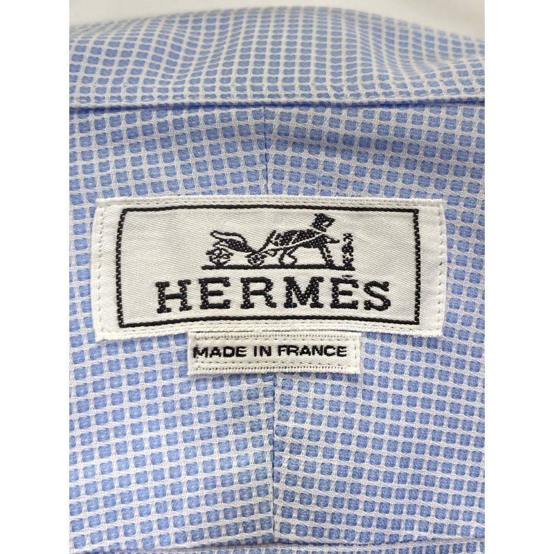 Hermes Cotton Long Sleeve Shirt 42