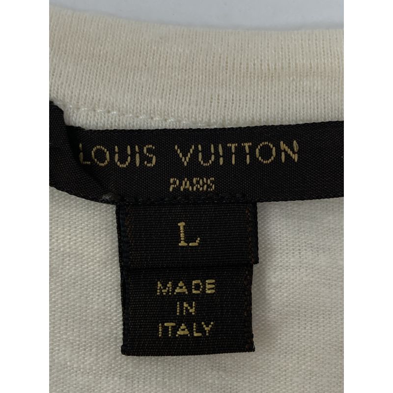 Louis Vuitton Rw121w F1ts07jfq Lace Short Sleeve T-Shirt L