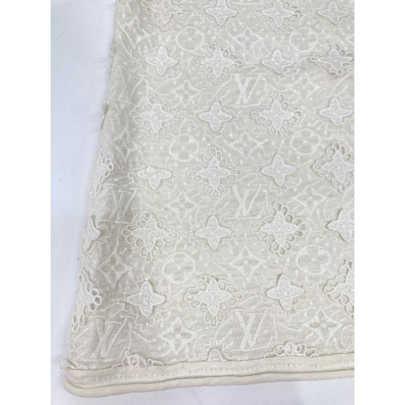 Louis Vuitton Rw121w F1ts07jfq Lace Short Sleeve T-Shirt L