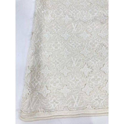 Louis Vuitton Rw121w F1ts07jfq Lace Short Sleeve T-Shirt L