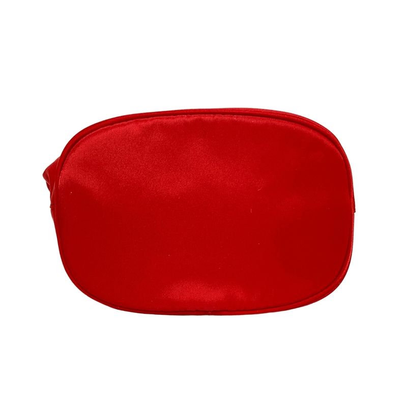 Prada Pouch - 1n1863 Red Draw String Shape Leather