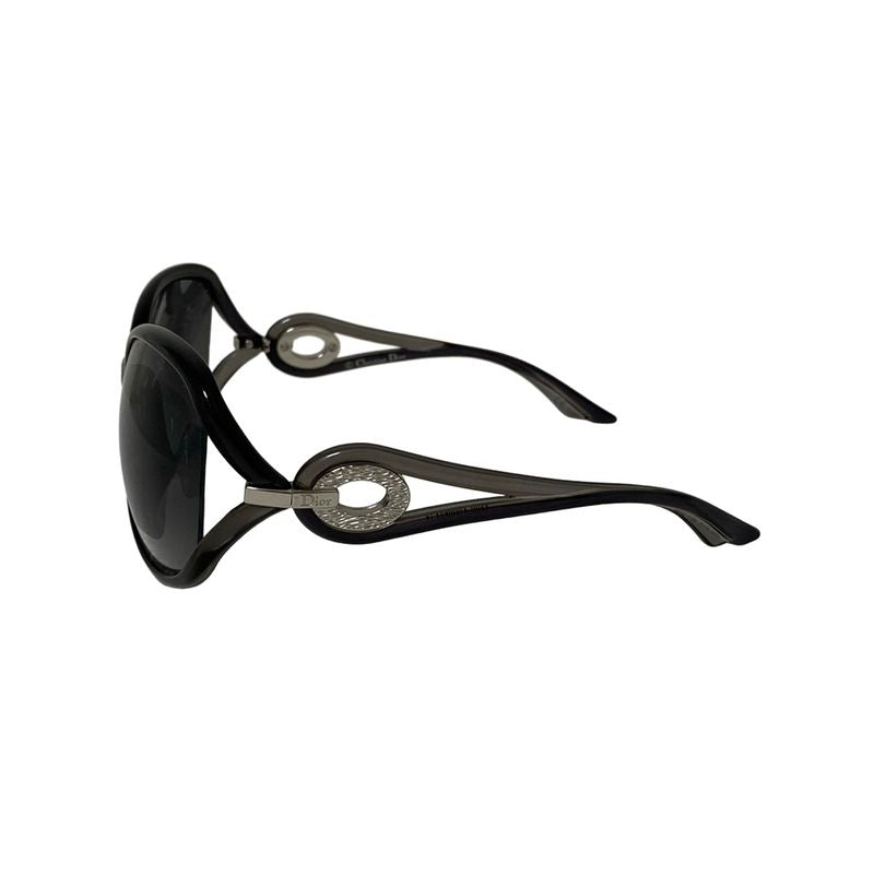 Dior Christian Dior Sunglass Es Dior Volute2n 11swj Black and Silver
