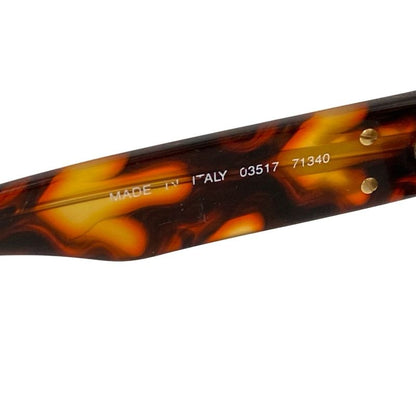 Chanel Sunglass Es 03517 71340 Dark Gray × Brown × Dark Brown Coco Mark Tortoises