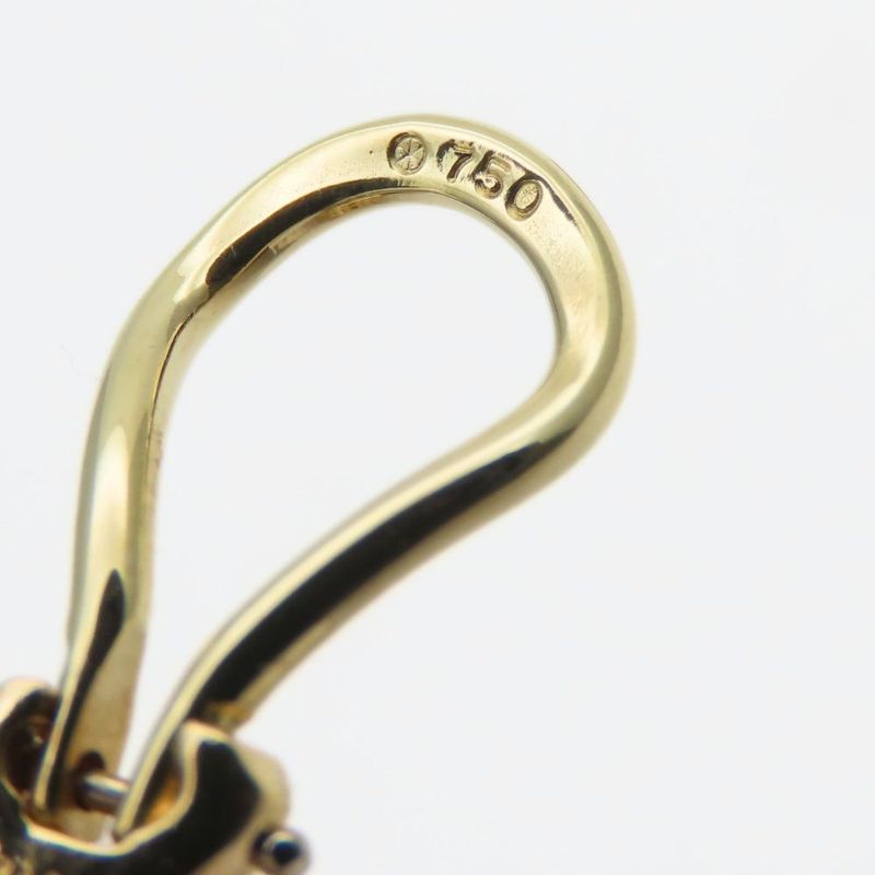 Tiffany & Co Earring 18k Yellow Gold Pearl Approx 11.0g Gold Mave Jewelry