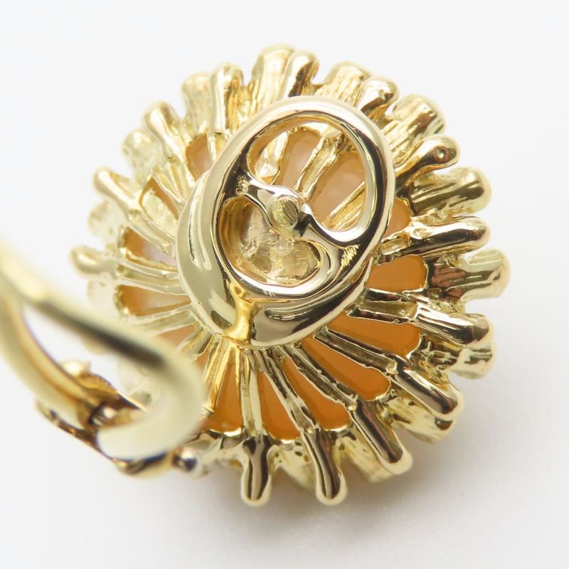 Tiffany & Co Earring 18k Yellow Gold Pearl Approx 11.0g Gold Mave Jewelry