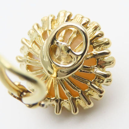 Tiffany & Co Earring 18k Yellow Gold Pearl Approx 11.0g Gold Mave Jewelry