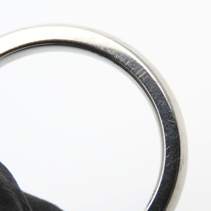 Tiffany & Co Ring ・ring Stacking Band Elsa Peretti Silver 925 Ruby Approx 2.6g