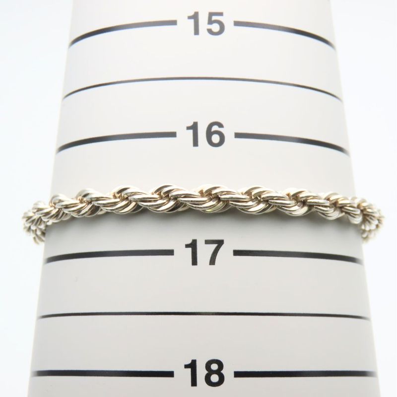 Tiffany & Co Bracelet Twist Silver 925 Approx 13.2g Silver Chain Accessory