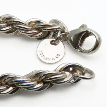 Tiffany & Co Bracelet Twist Silver 925 Approx 13.2g Silver Chain Accessory