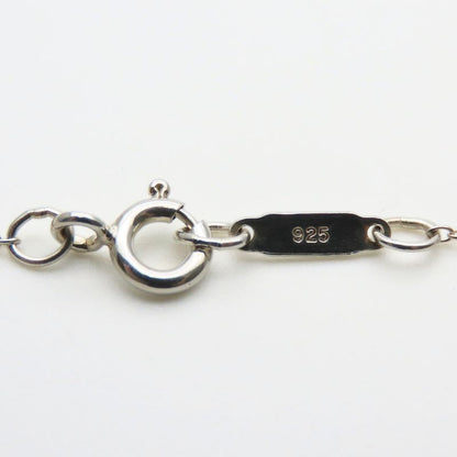 Tiffany & Co Necklace Atlas Bar Silver 925 Approx 6.8 g Accessories