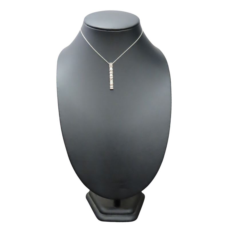 Tiffany & Co Necklace Atlas Bar Silver 925 Approx 6.8 g Accessories