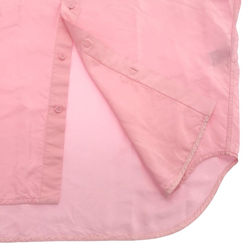 Bottega Veneta Rayon Silk Satin Shirt 679294 V1li0 Pink 42