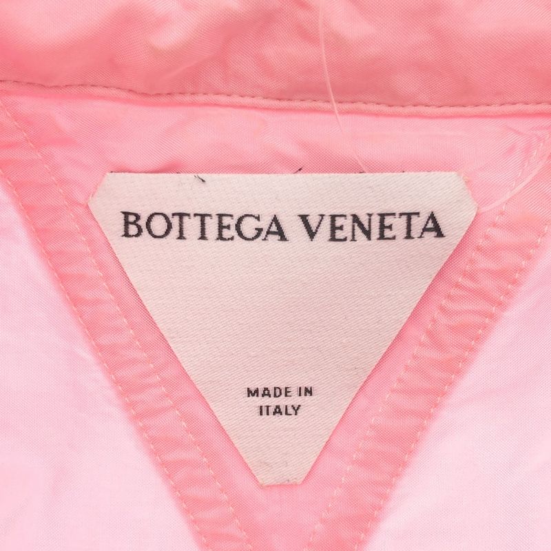 Bottega Veneta Rayon Silk Satin Shirt 679294 V1li0 Pink 42