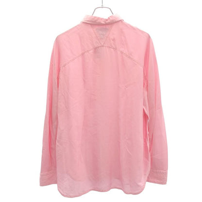 Bottega Veneta Rayon Silk Satin Shirt 679294 V1li0 Pink 42