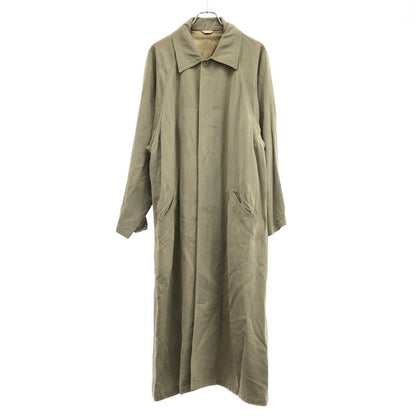 Gianni Versace Gianni Versace 1990's Long Stay Collar Coat Khaki-Beige 48