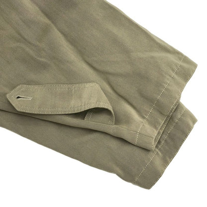 Gianni Versace Gianni Versace 1990's Long Stay Collar Coat Khaki-Beige 48