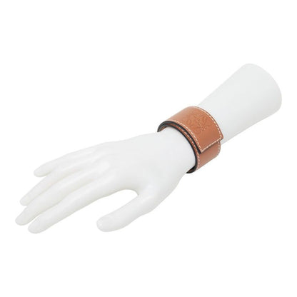 Loewe Anagram Small Slap Tan Brown Leather Women's Loewe