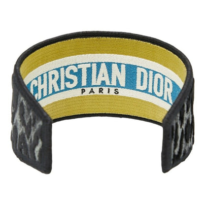 Dior Leopard Catsuit Hair Accessory Black Multicolor Canvas Women's Dior