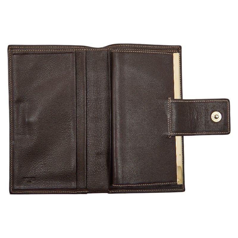 Loewe Anagram Brown Sweatshirt Leather Women's Loewe