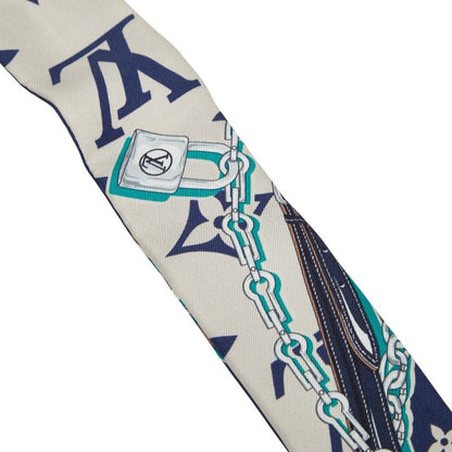 Louis Vuitton Bandeau BB Ultimate M77778 Blue Marline Blue Multicolor Silk